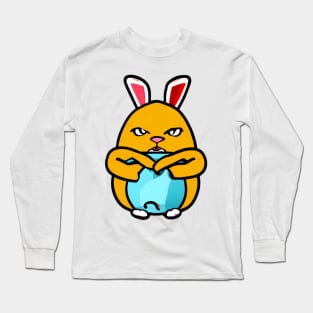 Mad Easter Bunny Long Sleeve T-Shirt